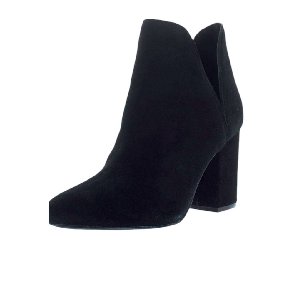 Steve Madden Suede Bootie Rookie Cut ankle boots Chunky Block Heels, 8.5M